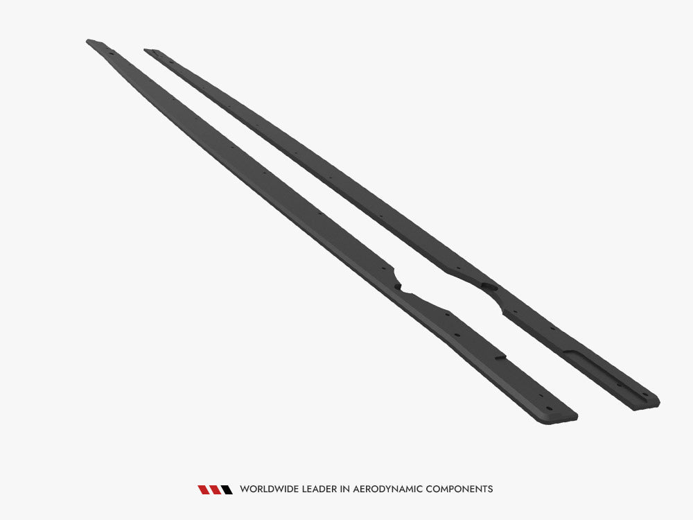 Maxton Design - Street PRO Side Skirts Diffusers Volkswagen Golf R Mk8 Facelift
