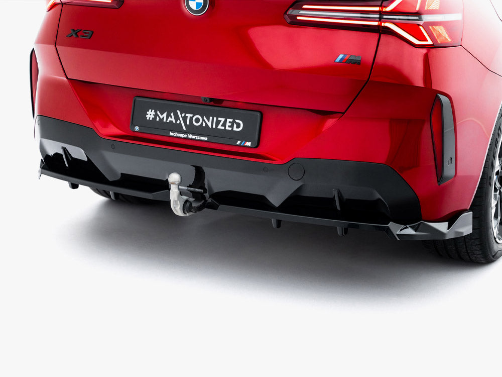 Maxton Design - Rear Splitter (Vertical Bars) BMW X3 M-Pack G45