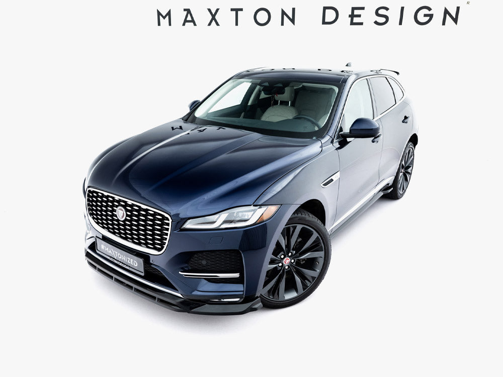 Maxton Design - Front Splitter Jaguar F-Pace R-Sport Mk1 Facelift