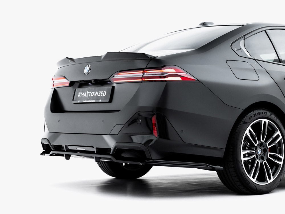 Maxton Design - Rear Splitter (with Vertical Bars) V.1 BMW 5 / i5 M-Pack Sedan / Touring G60 / G61