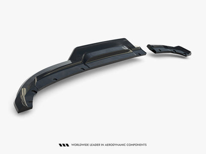 Maxton Design - Rear Splitter (Vertical Bars) Renault Clio Mk5 Facelift