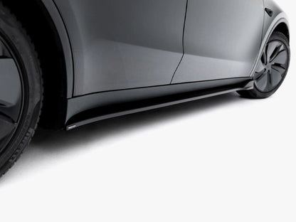 Maxton Design - Side Skirt Diffusers Tesla Model Y Premium Mk1 Facelift