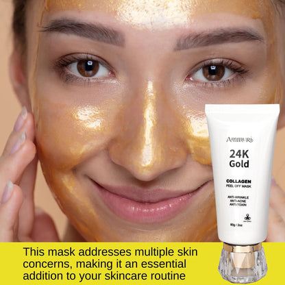 24K Gold Peel-Off Face Mask | Ammuri
