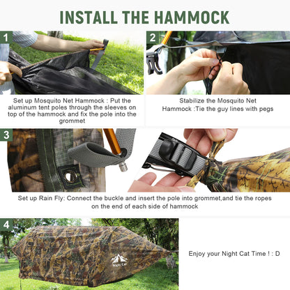 Night Cat Hammock Tent