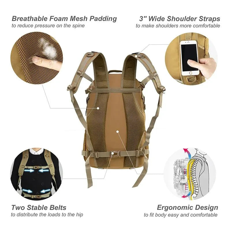 30L Military Style Backpack