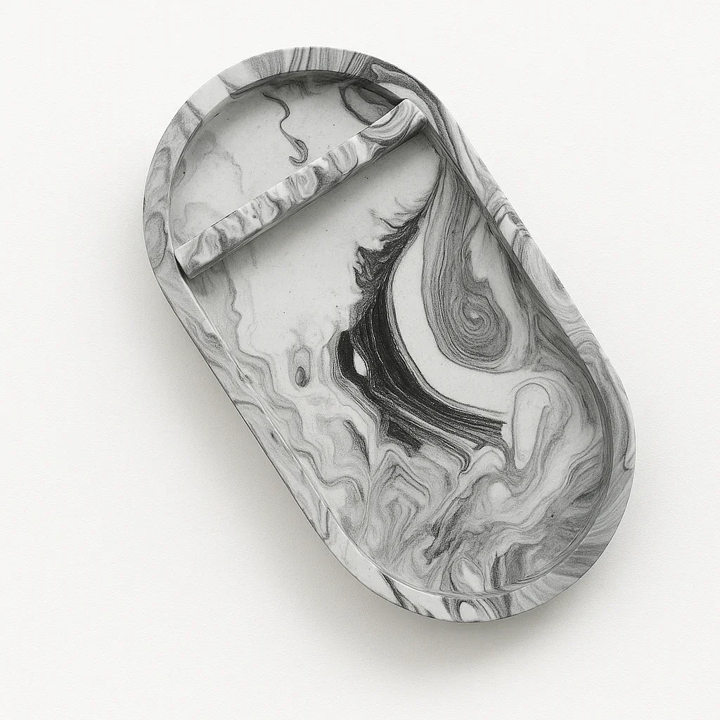Handmade Jesmonite Salon Tool Tray