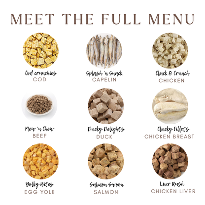 Tail Tips UK Yolky Drops - 100% Freeze-Dried Quail Egg Yolk Treats Gourmet Meal Enhancement for Pets