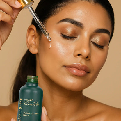 Retinol 5% Serum with Apple Stem Cell for Fine Lines & Uneven Tone (30ml) | Ammuri