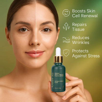 Retinol 5% Serum with Apple Stem Cell for Fine Lines & Uneven Tone (30ml) | Ammuri