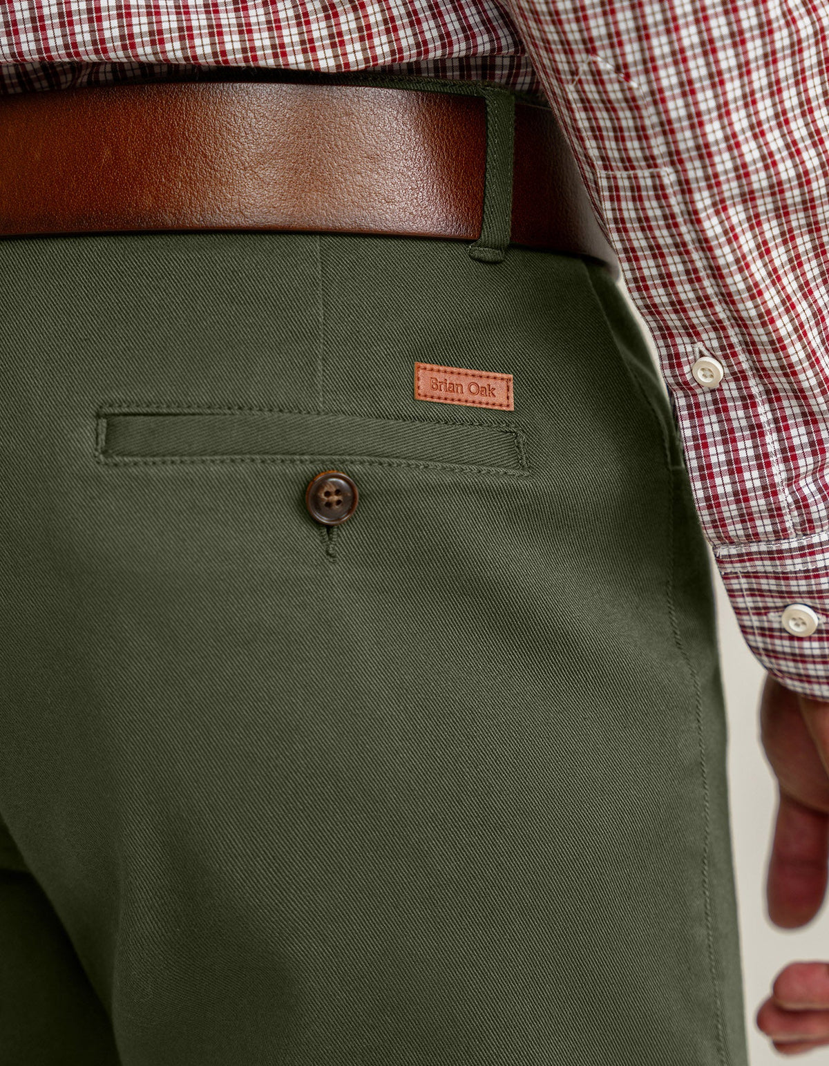 Smart Fit Colour Denim – Dark Green