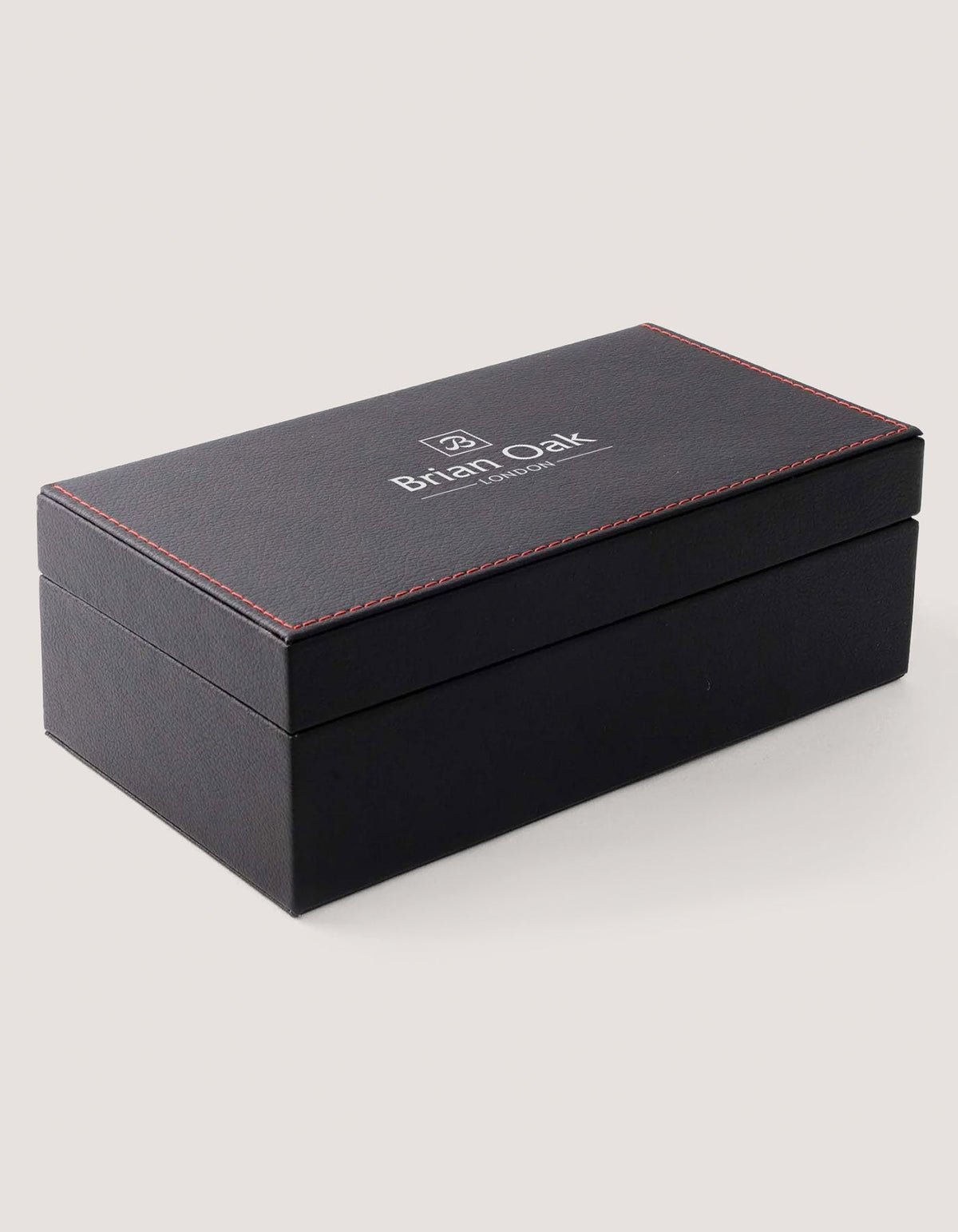 Geometric Patterned Tie Set - Black