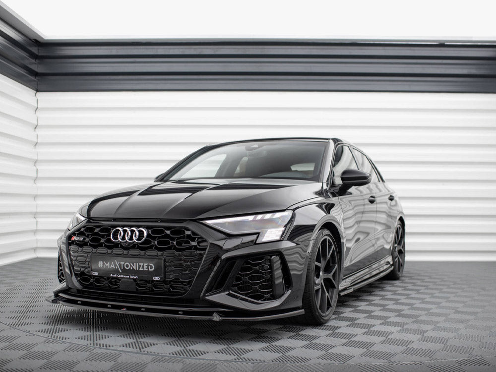 Maxton Design - FRONT SPLITTER V.1 AUDI RS3 8Y (2020-2024)