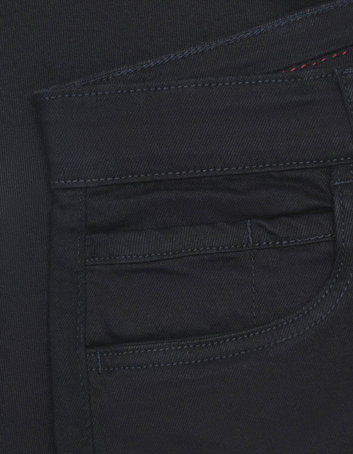 Black Smart Fit Denim Shorts