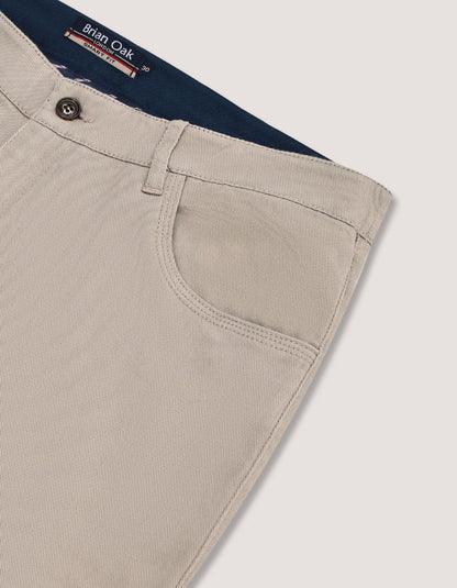Stone Colour Denim Jeans