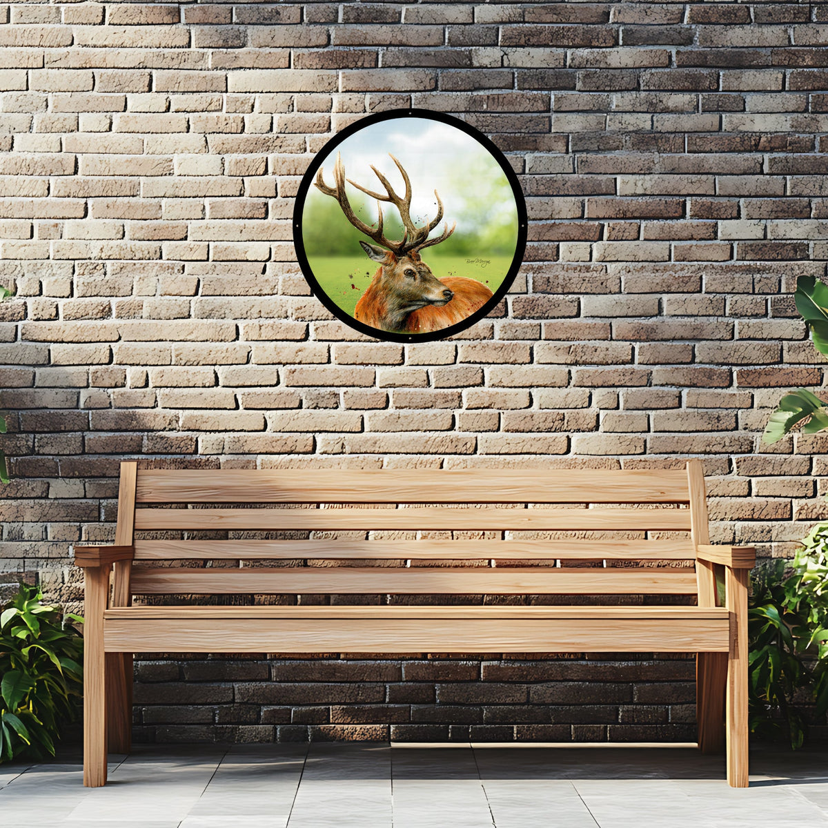 Sutherland Highland Stag Mirror