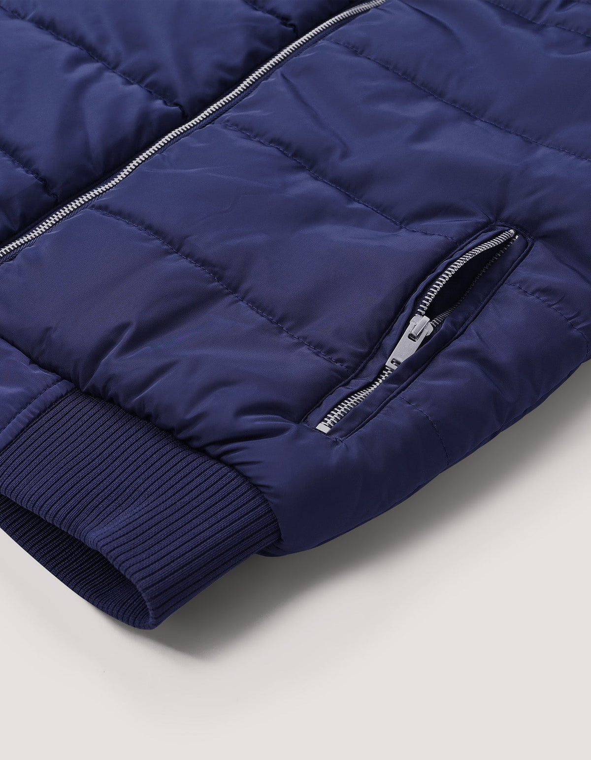 Navy Hooded Gilet