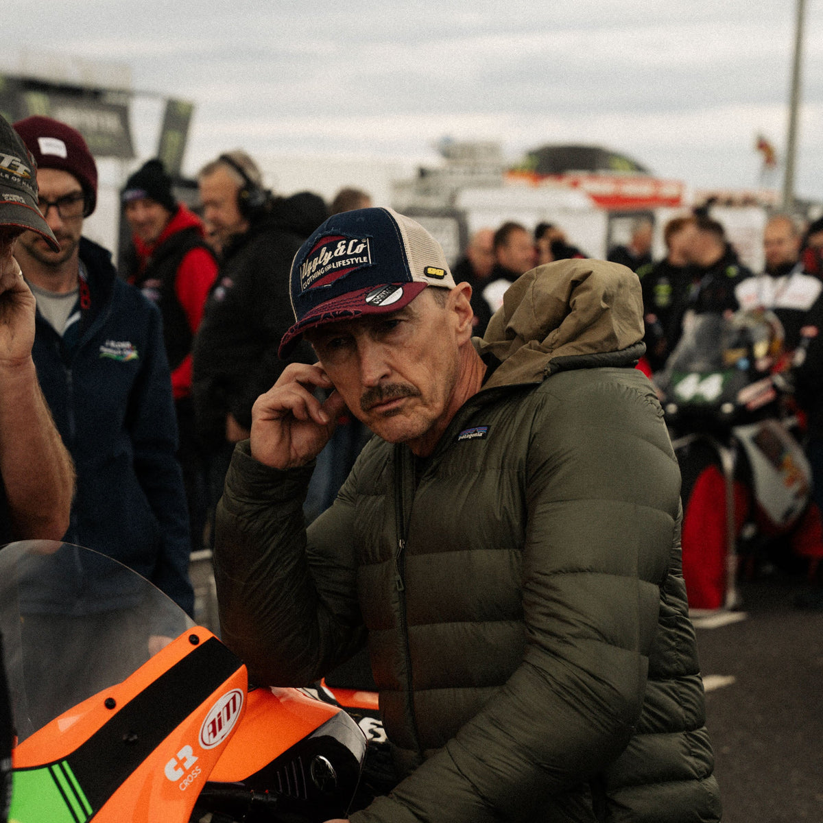 Diamond Trucker Hat x Jeremy McWilliams #99