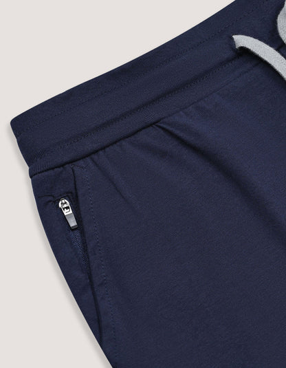 Jersey Comfort Stretch Shorts - Navy