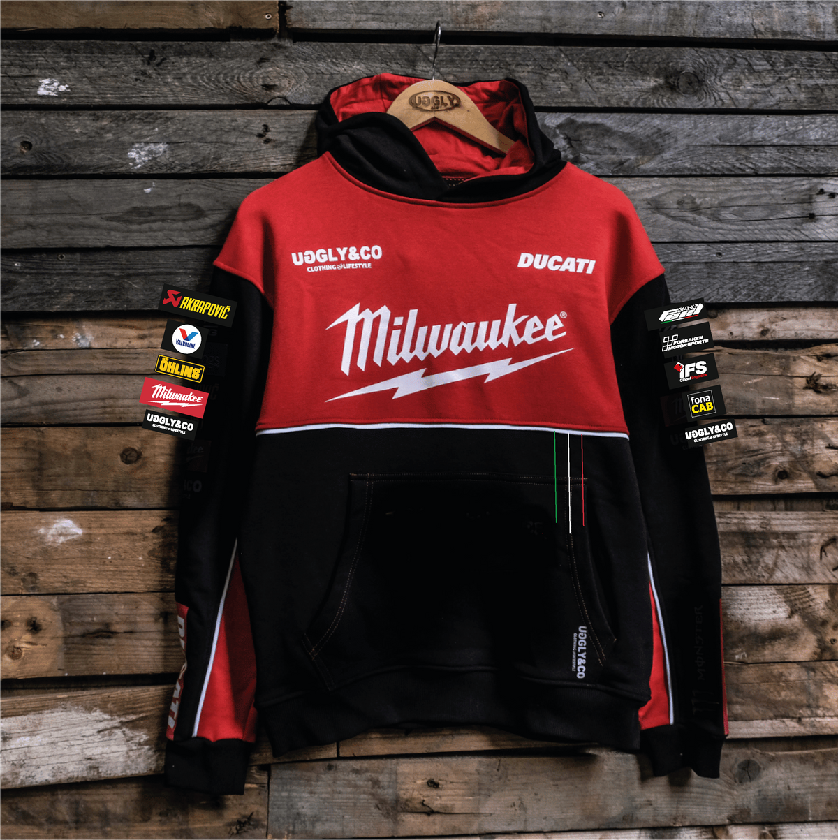 Milwaukee Tools x Ducati Hoodie [Team Wear]