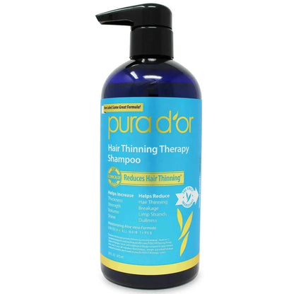 Pura D'or Shampoo & Hair Oil Set for Fuller-Looking Hair | Ammuri