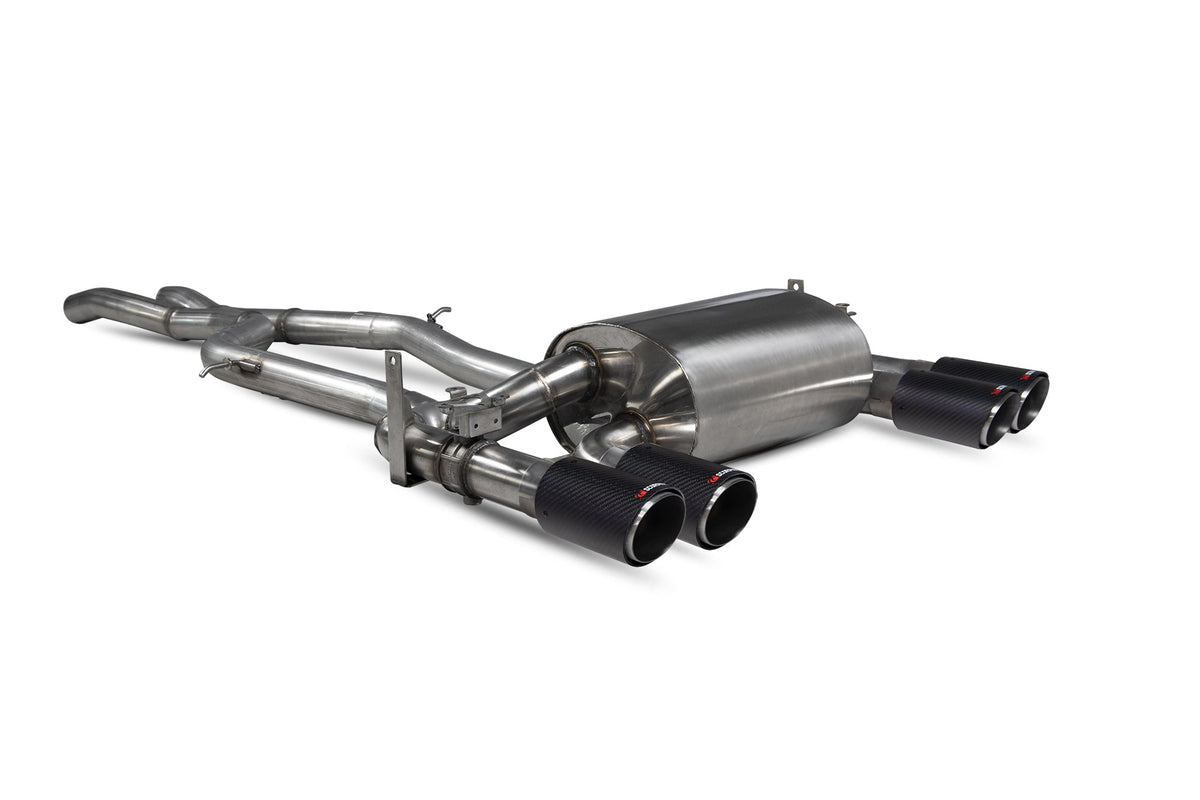 Scorpion BMW M3 (F80)/M4 (F82 F83) (2014-18) Non-Res Cat-Back System With Electronic Valves