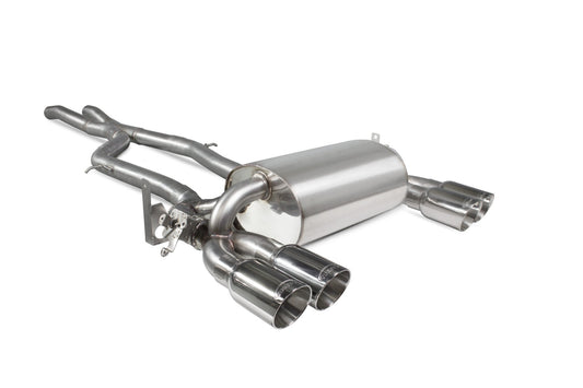 Scorpion BMW M3 (F80)/M4 (F82 F83) (2014-18) Non-Res Cat-Back System With Electronic Valves