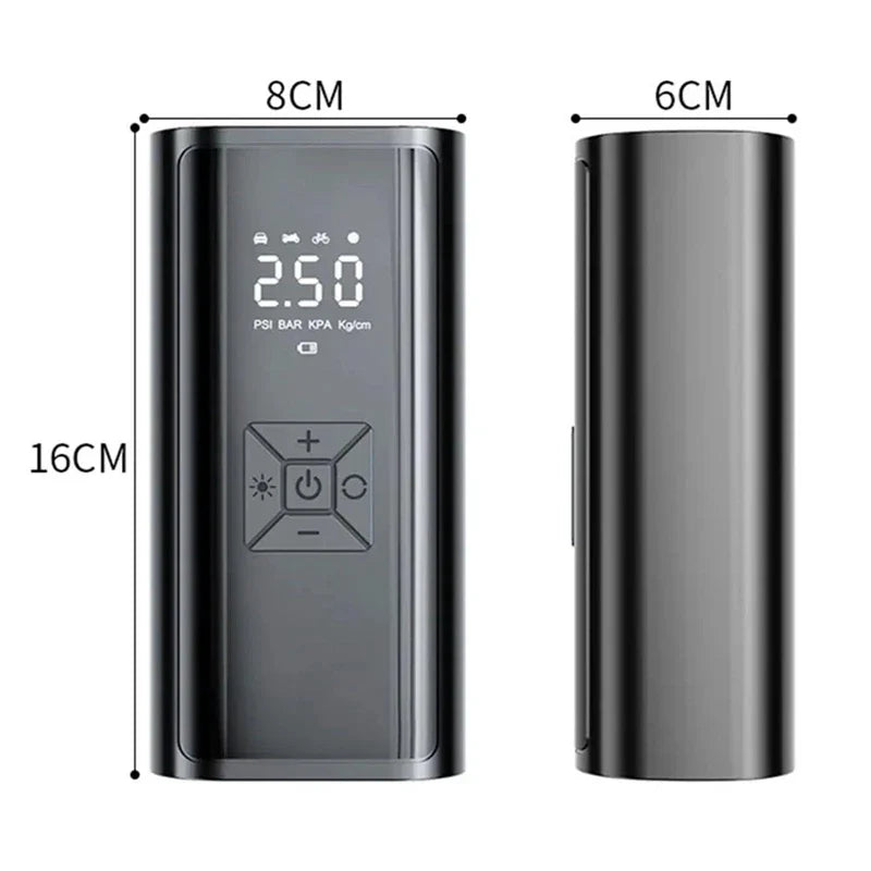 1pc Wireless Car Air Compressor Air Pump Electric Tire Inflator Pump for Motorcycle Bicycle Boat AUTO Tyre Balls Inflatable
