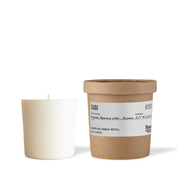 Sugi 250g Scented Soy Candle Refill