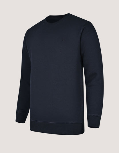 Classic Black Crewneck Sweatshirt