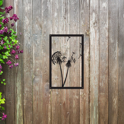 Dandelion in the Wind, SunCatcher Acrylic Wall Art Design