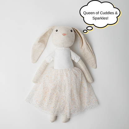 Yoko Bunny | Heirloom Cotton Keepsake Toy