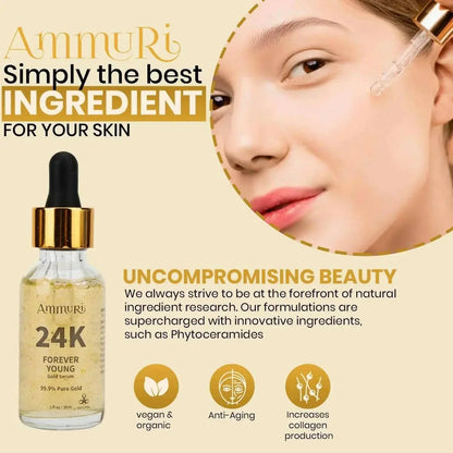 24K Gold Face Serum | Ammuri
