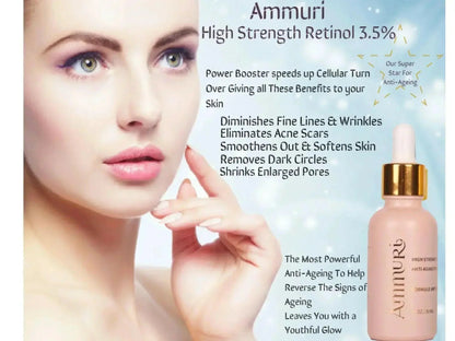 Retinol 3.5% Face Serum for Smoother-Looking Skin | Ammuri Beauty