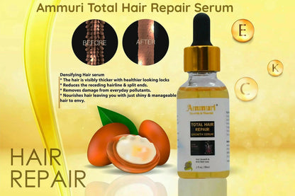Botanical Hair & Scalp Oil for Thinning-Looking Hair 50ml | Ammuri