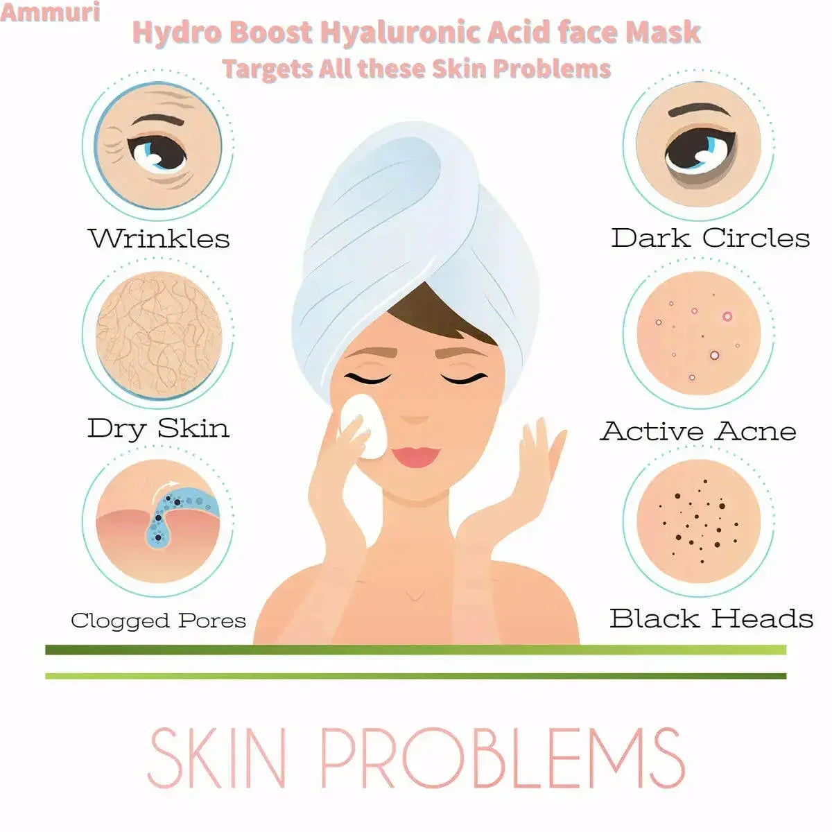 Hyaluronic Acid & Vitamin C Hydrating Face Serum | Ammuri