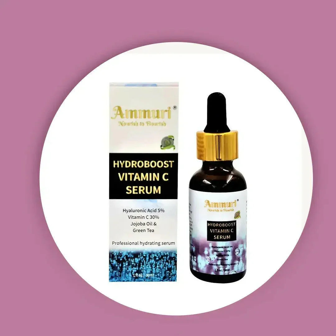 Hyaluronic Acid & Vitamin C Hydrating Face Serum | Ammuri