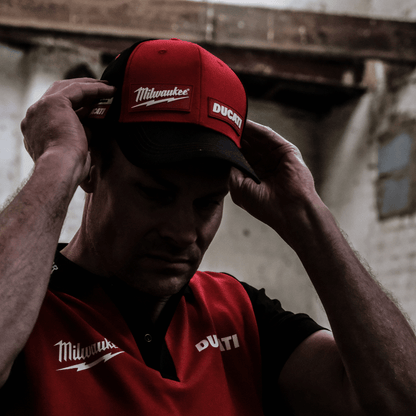 Milwaukee Tools ® x DUCATI ® Team-Wear Trucker Hat