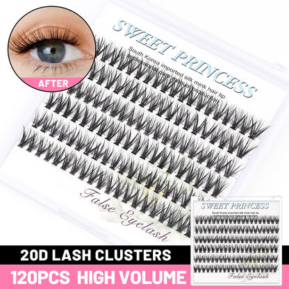 Bodermincer Bodemrincer 20 Root Thickness 0.07mm C Curl Lashes – 8-16mm Mix, 120pcs, 6 Rows