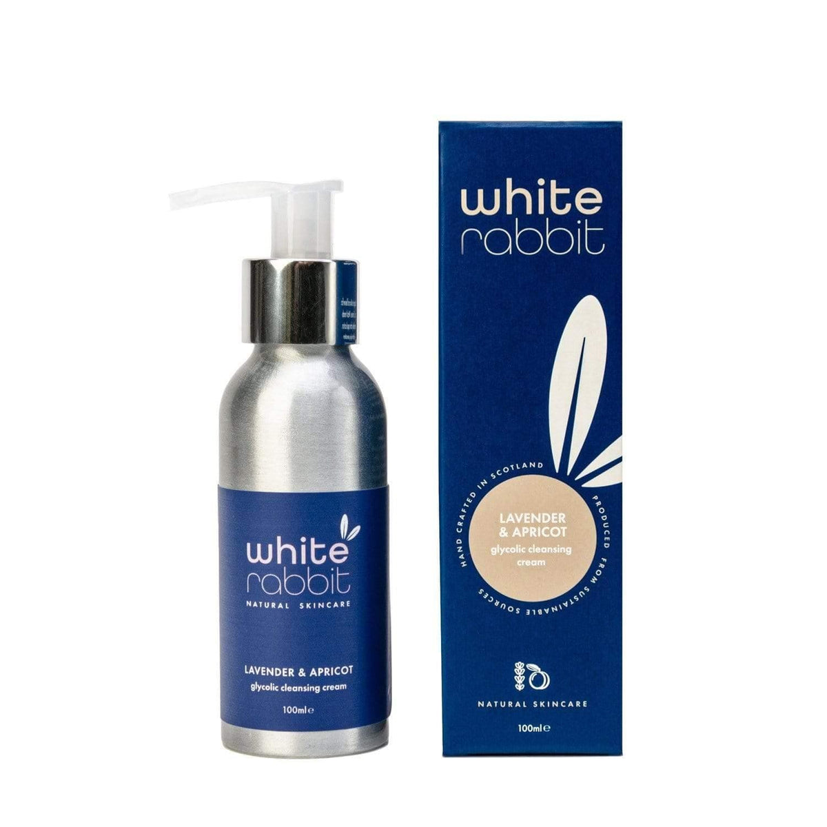 Brightening Lavender & Apricot Glycolic Acid Cream Cleanser