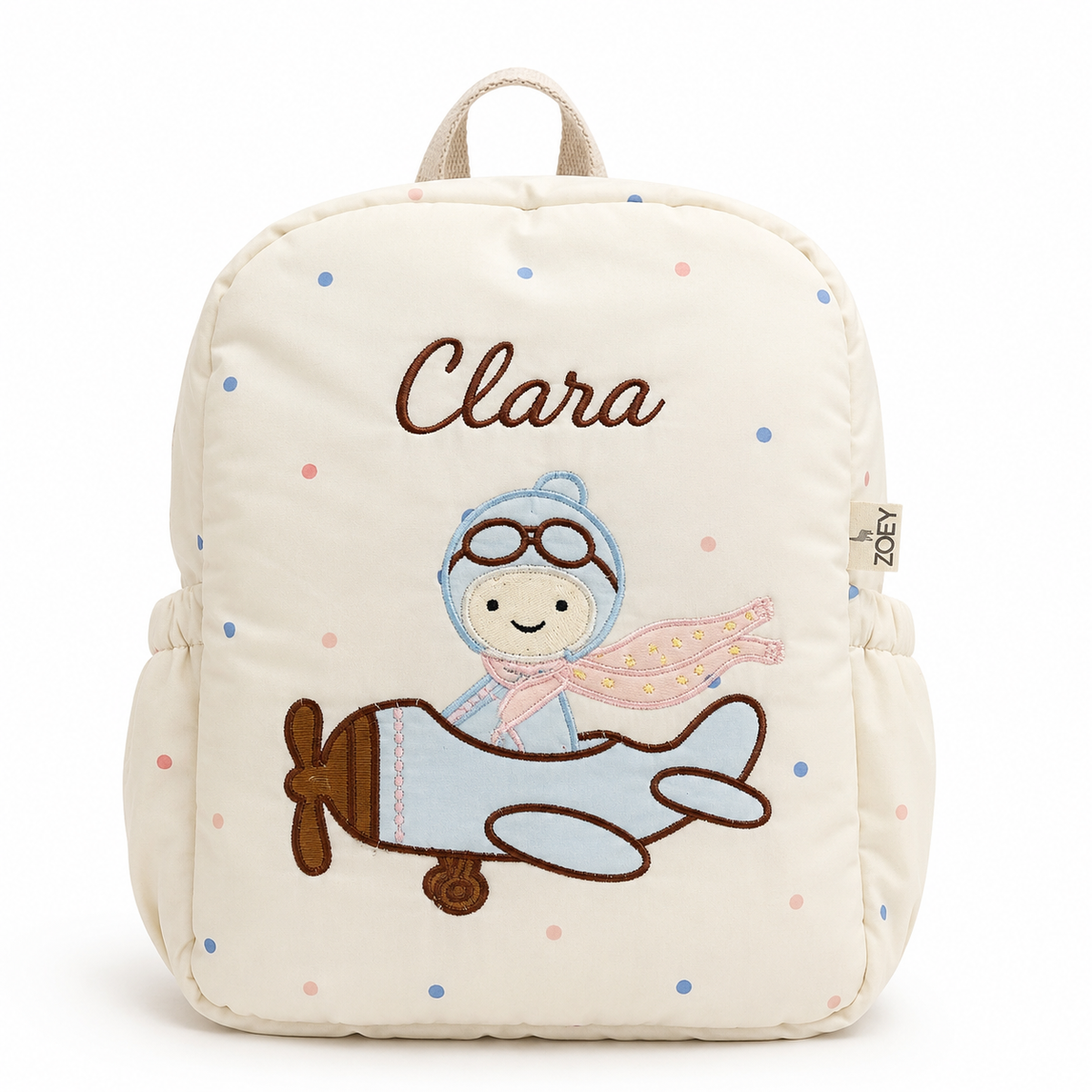 Handcrafted Little Aviator Kids Backpack