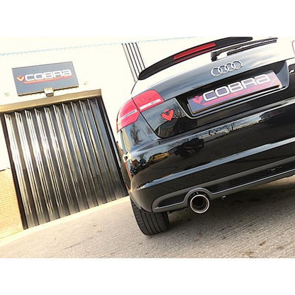 Cobra Exhausts - Audi A3 (8P) 2.0 TDI 2WD (2008-12) (3 Door) Single Tip Cat Back Performance Exhaust