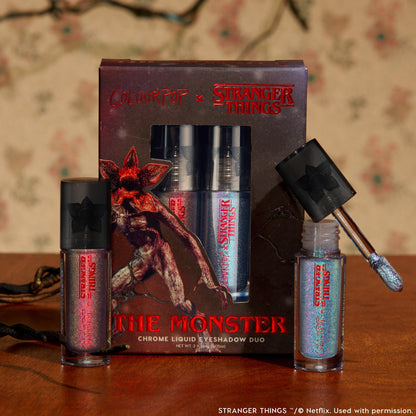 ColourPop x Stranger Things Chrome Liquid Eyeshadow Duo – The Monster (2 Count)