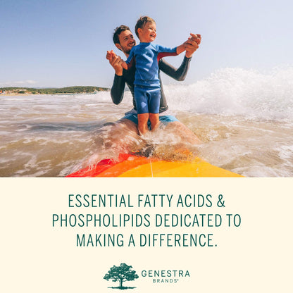 Genestra Brands Super EFA Liquid Plus – Essential Fatty Acid Formula with Plant Sterols | 7.6 fl oz