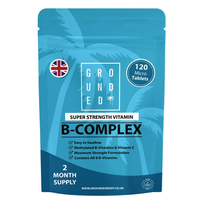 Grounded B Complex Tablets – 120 Tablets