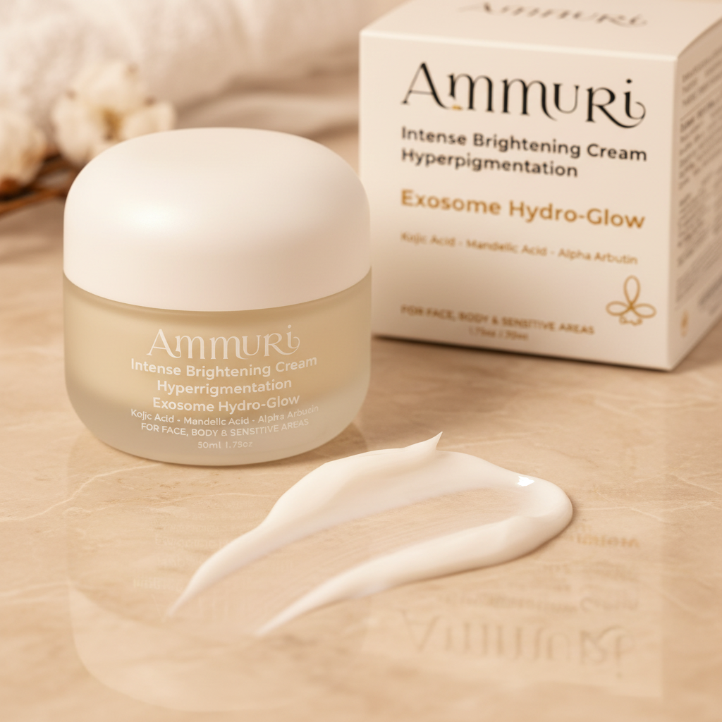 Intense Brightening Cream for Bikini, Underarms & Sensitive Areas (50g) | Ammuri