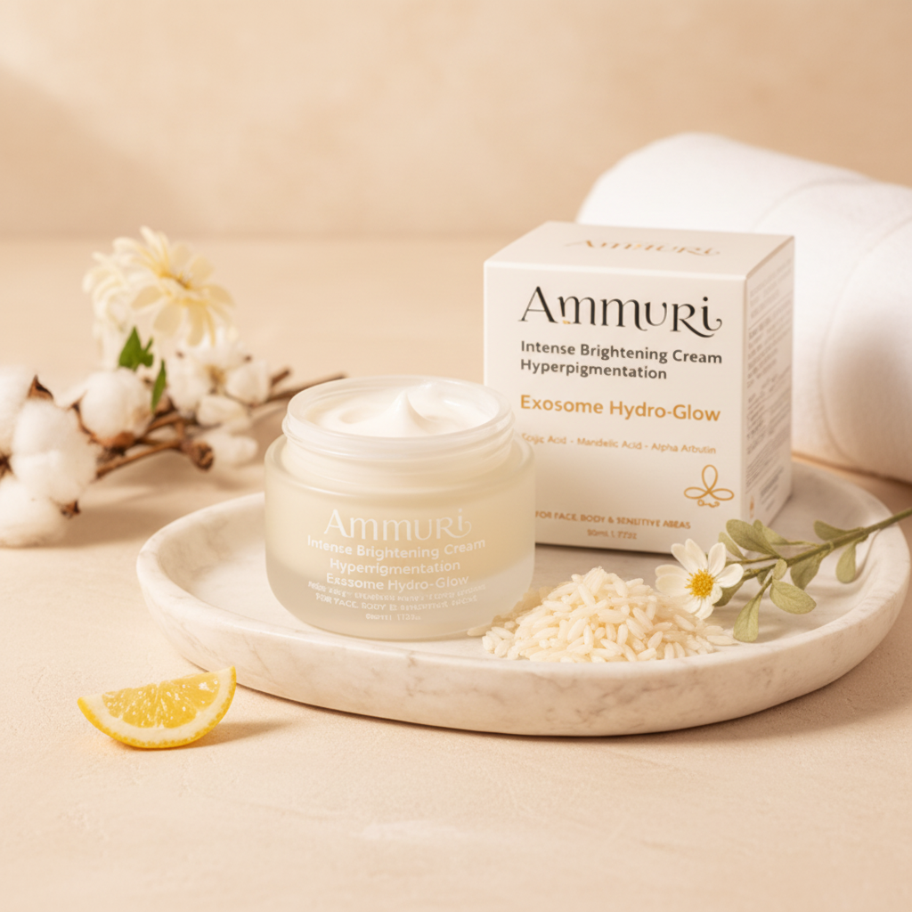 Intense Brightening Cream for Bikini, Underarms & Sensitive Areas (50g) | Ammuri