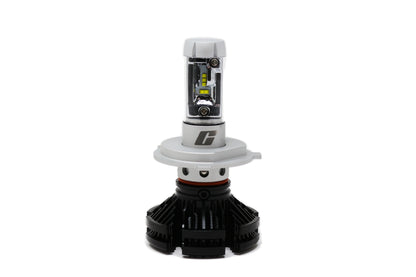 #Enhanced H4 LED Headlight Bulb Kit – 6000K with DIY Tint Film | 12,000 Lumens | Dip & Main Beam (472 | P43t)