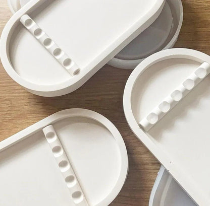 Handmade Jesmonite Salon Tool Tray