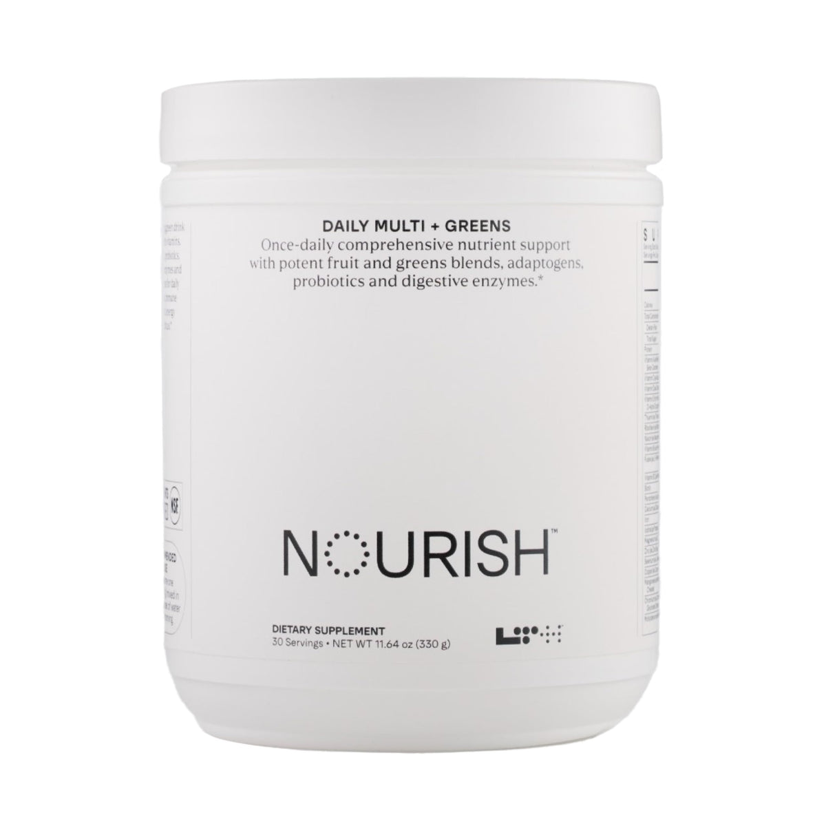 LTH Nourish Multi Plus Greens - Daily Greens Powder with Probiotics & Ashwagandha | 30 Servings