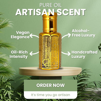 Maison d'Orient Anfas 12mL Perfume Oil – Alcohol-Free Attar Style Cologne (Unisex)